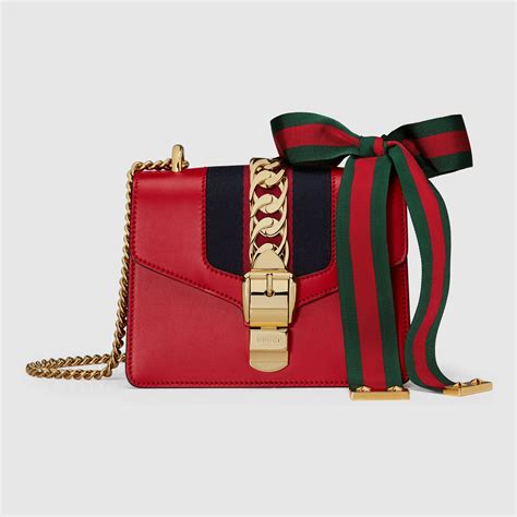 gucci sylvie mini chain bag|gucci mini handbags.